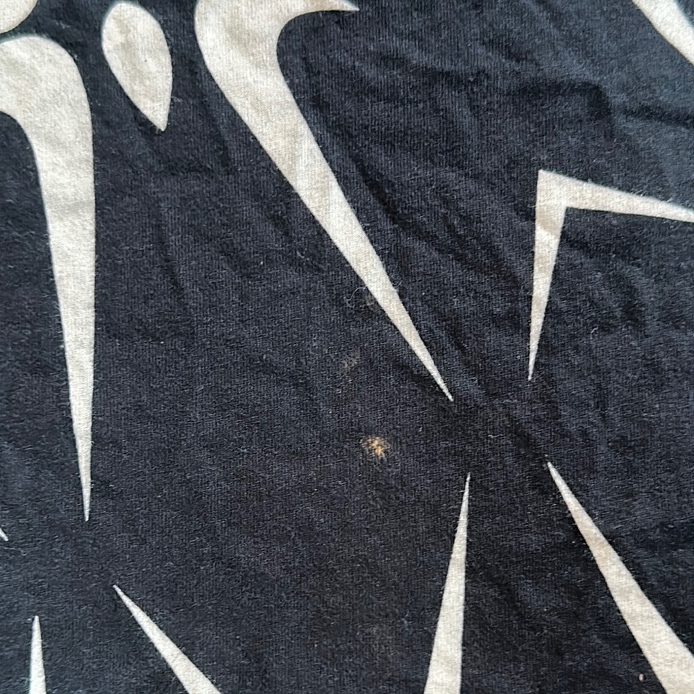 Nike Black and White Short Sleeve Tee with Alien Design Men size XL - Picture 4 of 4
